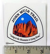 John Muir Trail JMT sticker decal 3x2.8