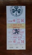 MLB Stolen Base King Rickey Henderson Rookie HIT #24 Ticket 1979 Athletics A's