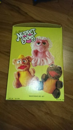 Miss Piggy Handpuppe Plüsch Vintage Muppets Babies Puppe Kuscheltier, Alt Neu - Bild 13 von 37