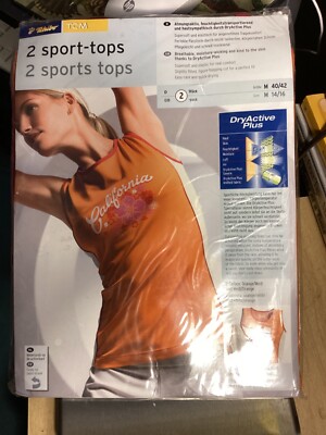 2 Tank Top Sports Performance by Tchibo Womens tops Dri Active Plus Size M