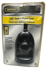 Defiant LED Outdoor Digital Timer 1000 014 207  BRAND NEW - SEALED 