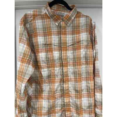 Redington Wayward Guide Button Up Long Sleeves Shirt Large | eBay
