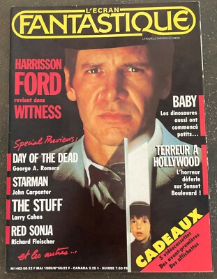 Magazin The Fantasy Screen 56, Witness, Day of the dead, Red Sonja, Mai 1985