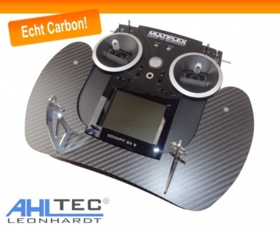 Émetteur Radio Ahltec Multiplex SX 9 & SX12 – Poste De Pilotage Carbone, Neuf, Allemagne