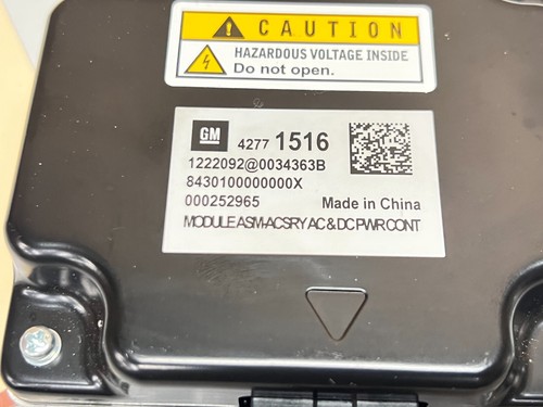 22-25 CHEVROLET TRAILBLAZER AC DC POWER INVERTER CONTROL MODULE UNIT OEM LOT3563 - Picture 4 of 5