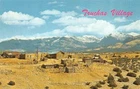 Truchas, NM, New Mexico  VILLAGE HOMES Rio Aribba County VINTAGE Chrome Postcard