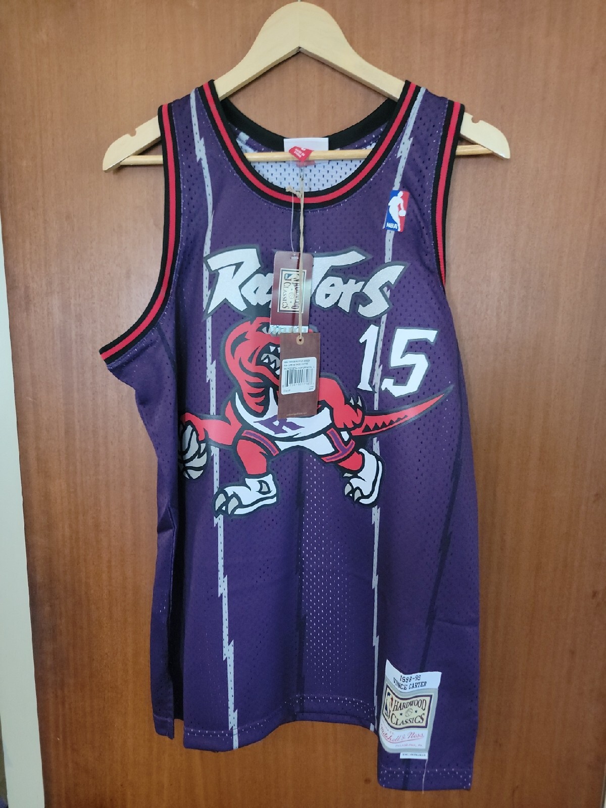 Vince Carter Toronto Raptors Mitchell & Ness 1999-2000 Hardwood Classics Swingman Jersey - Purple