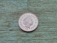 1998 PROOF ONE 1 PENCE COIN