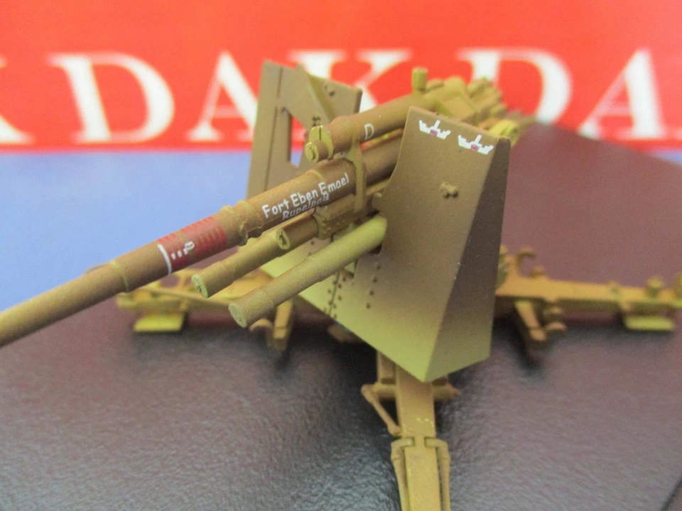 1/72 Modellino Cannone Antiaereo Anti Tank Gun 88mm Flak 18 El Alamein 1942 - Immagine 4 di 4