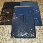 New Ralph Lauren 3 Standard Shams- INDIGO MODERN  20X26" 0011