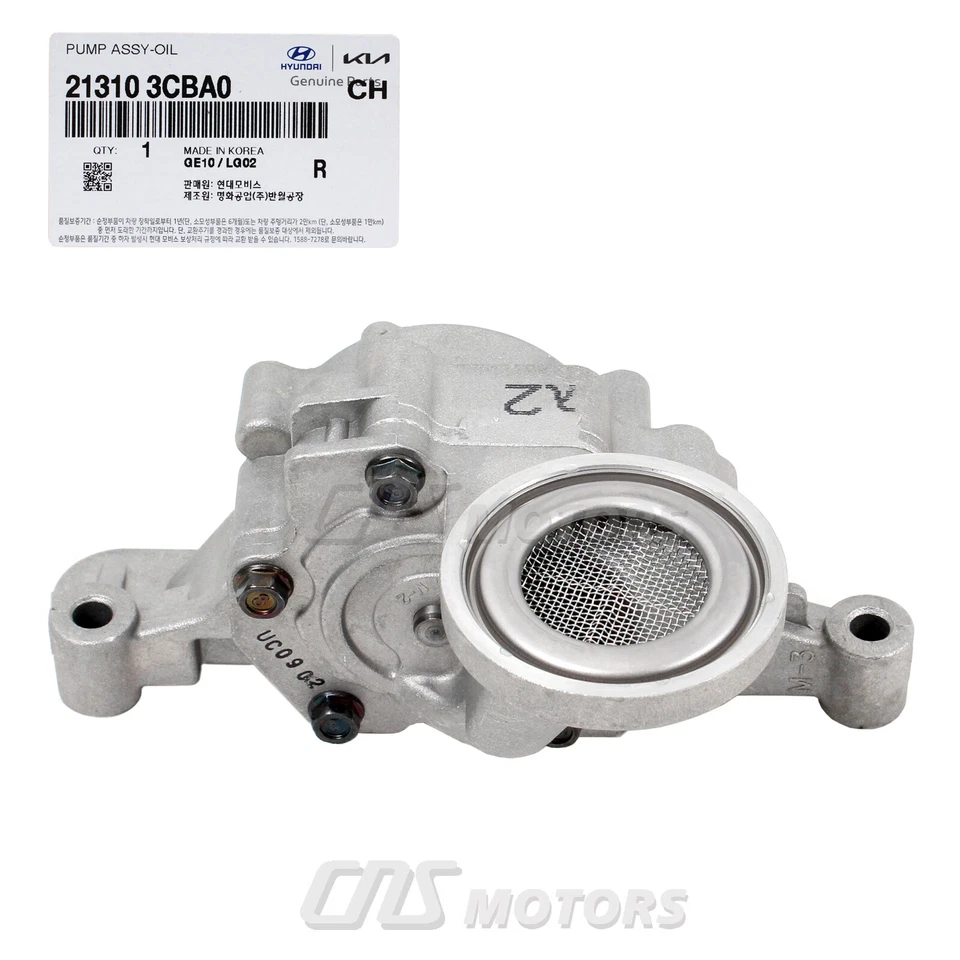 ⭐GENUINE⭐ Oil Pump for Azera Santa Fe Genesis Coupe Sorento Sedona V6 213103CBA0 - Imagem 3 de 4