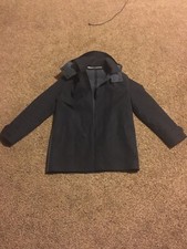 Kenzo Blue M Jacket Removable Hood