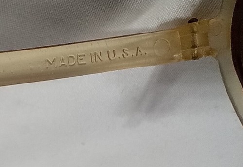Occhiali da sole nuovi vintage Willson made in USA anni 50 crookes celluloide traslucida? - Foto 6 di 9