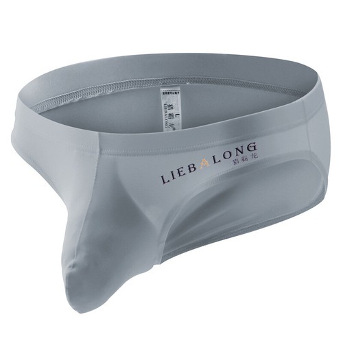 Mens Ice Silk Briefs Sexy Low Waist Bikini Panties Pouch Breathable Underwear﹜ - Picture 7 of 30