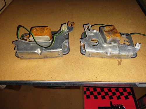AM RADIO CHEVELLE MONTE 71 72 SPEAKERS FADER CONTROL HARNESS BRACKET WIRING - Picture 3 of 4