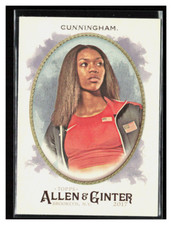2017 Topps Allen & Ginter - Hot Box Foil #70 Vashti Cunningham