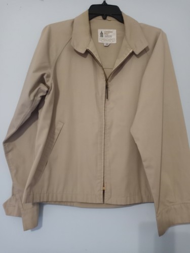 Reg Khaki metal zipper lined sleeves | eBay