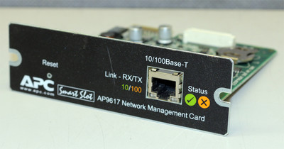 APC Smart Slot AP9617 SNMP Network Management Card 