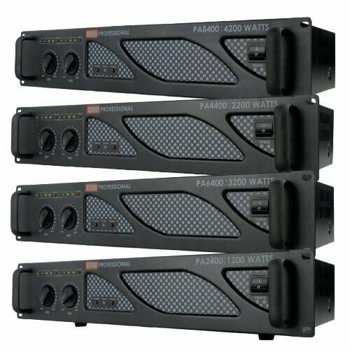 EMB Pro PA4400 2200W 2 Channel Power DJ Amplifier 2U Rack Mount Amp Stereo - Picture 1 of 2