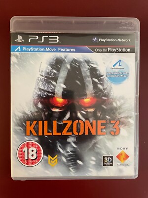 ps3 KILLZONE 3 Game REGION FREE PAL