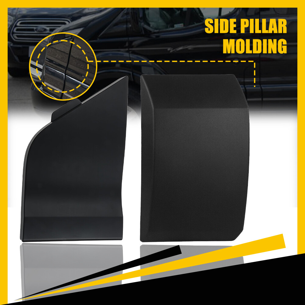 for 15-19 Ford Transit Fuel Door Gas Cap Hatch Cover & Moulding Trim Upper+Lower