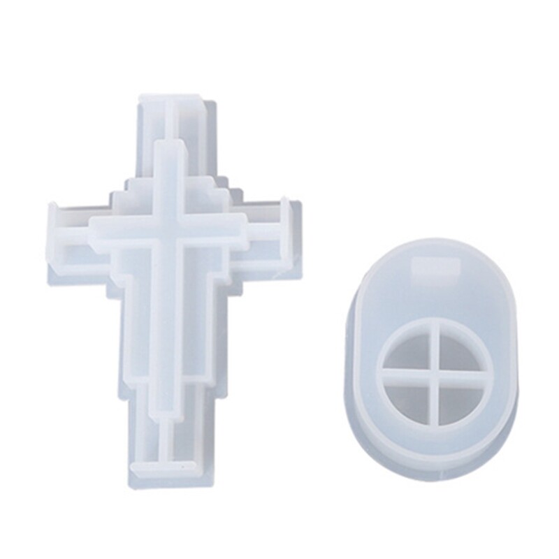 Cross Silicone Molds for DIY Resin Epoxy Casting Candles Jewelry Making