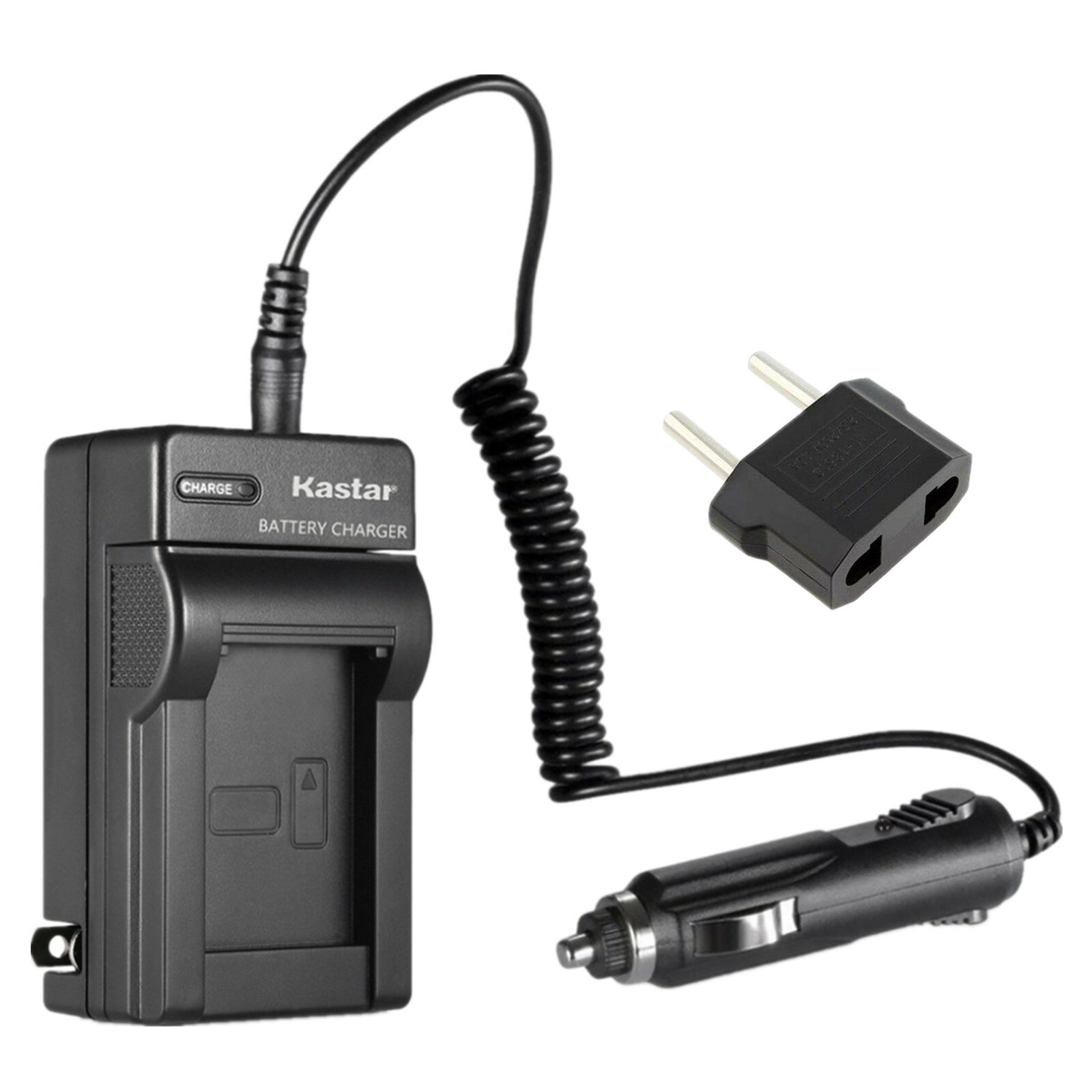 Kastar Battery Travel Charger for Panasonic CGR-DU14 CGA-DU14 SDR-H18 SDR-H20