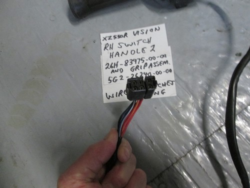 Yamaha ZX550R Vision, RH handlebar switch 2 , 26H-83975-00-00 &  5G2-26240-00-00 - Bild 7 von 8