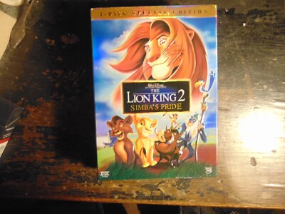 The Lion King 2: Simba's Pride & LION KING 1 1/2 DVDS
