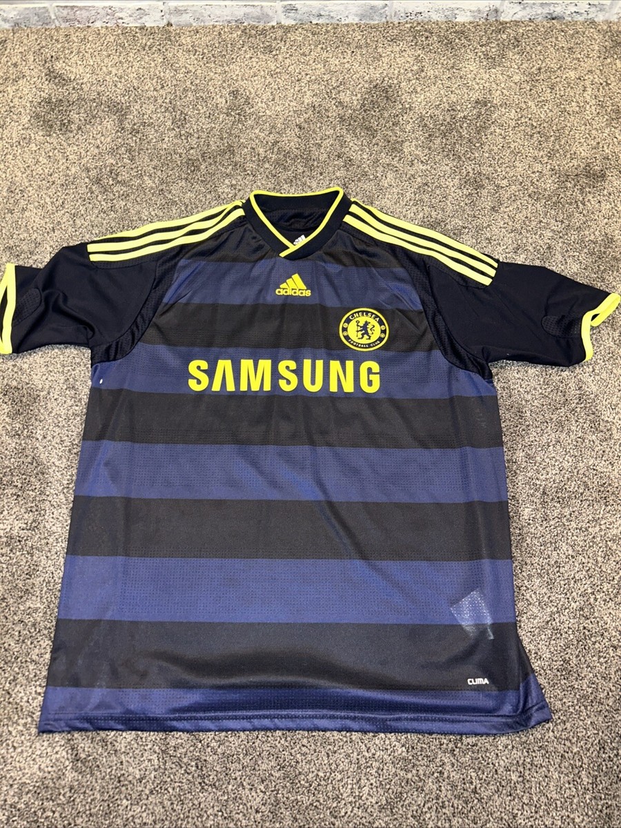 09/10 adidas × CHELSEA Away Game Shirts CHELSEA 2009 2010 AWAY SHIRT FOOTBALL SOCCER JERSEY ADIDAS