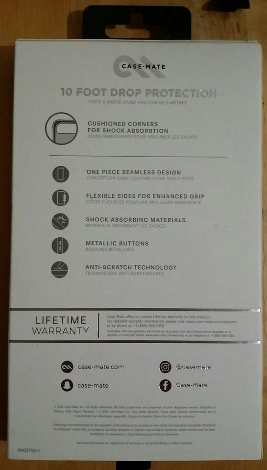 Funda Case-Mate Tough Series para Samsung Galaxy Note 9 - Negra Foto 2 de 2