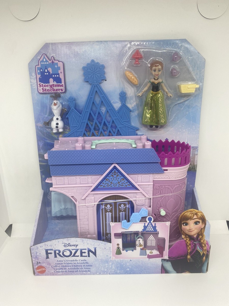 DISNEY FROZEN ANNA'S ARENDELLE, CASTLE PLAYSET STORY STACKERS