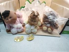 Cabbage Patch 25th Anniversary Doll Africa American Snuggles Lot Of 3 RARE New