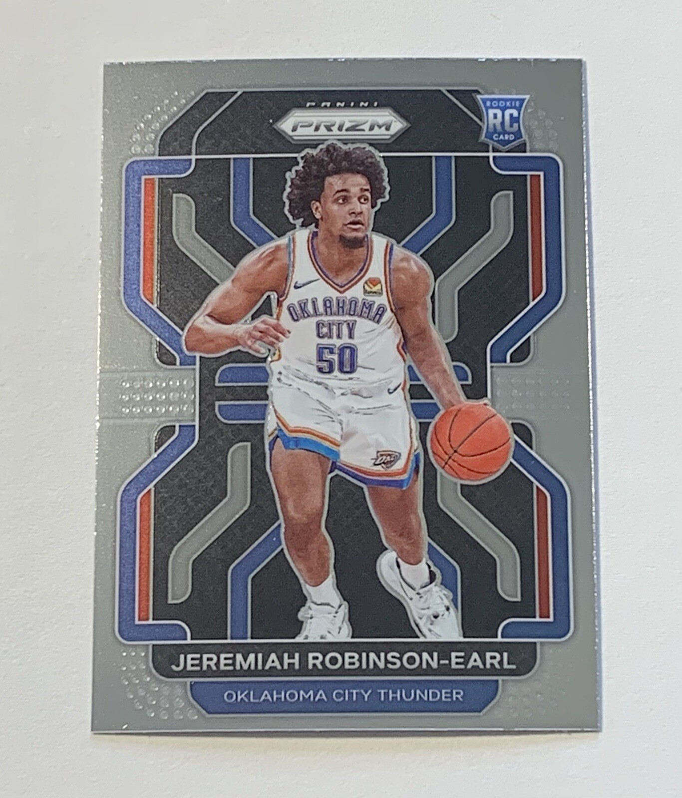 2021-22 Panini Prizm Jeremiah Robinson-Earl RC #319 Oklahoma City Thunder