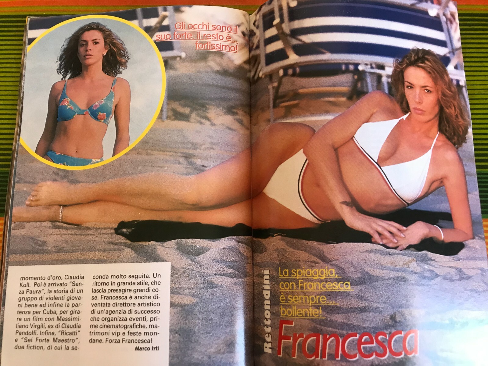 Francesca Rettondini - articoli  clippings 33 pagine | eBay