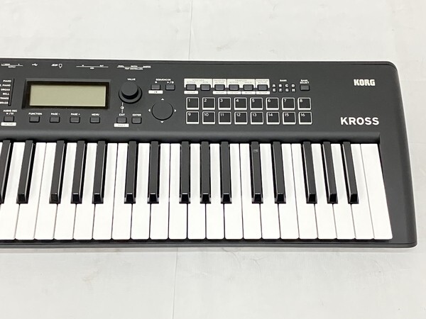 KORG KROSS 2 61 Keyboard Synthesizer Cross 61 Key Black soft case
