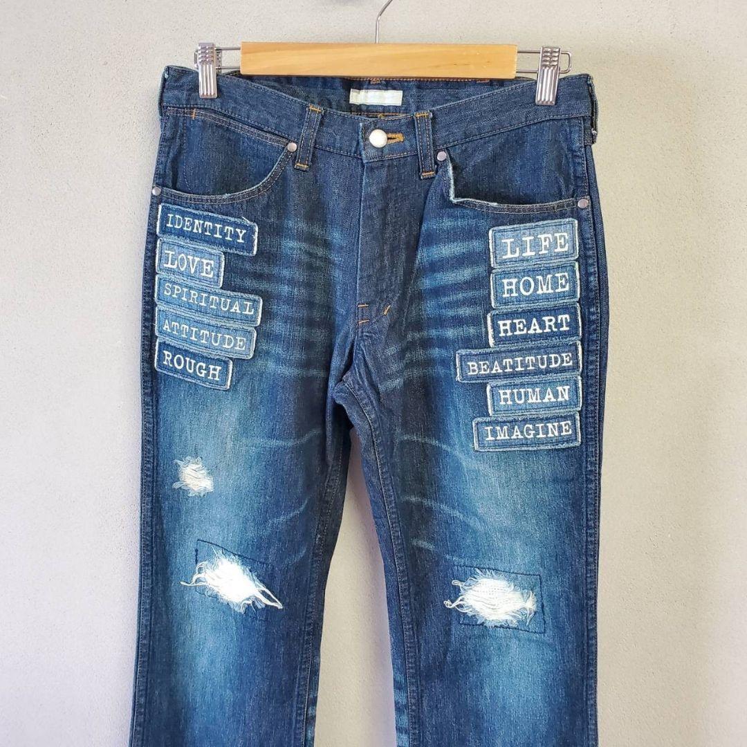 パンツ 2000s broken aging flera denim pants 2000s broken aging flera denim pants