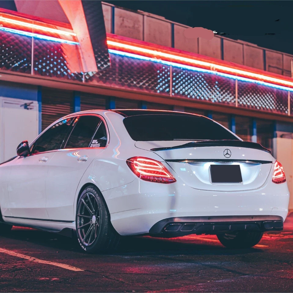 LED Tail Light For 2015 2016-2018 Mercedes Benz W205 C250 C300 Brake Lamp Red Foto 4 de 4