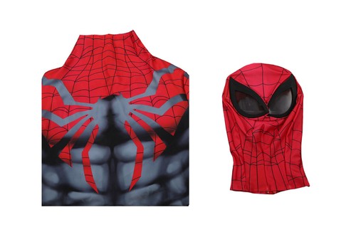 New PS5 Superior Spider-man Cosplay Jumpsuit Costume Halloween Adult Kids Suits - Picture 10 of 23