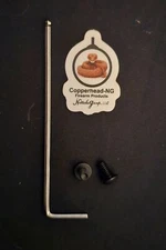 Browning UFX Screw Set Hex Head (Wide) Stainless Steel Black Includes Hex Wrench