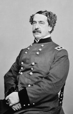 ABNER DOUBLEDAY *2X3 FRIDGE MAGNET* CIVIL WAR MAJOR GENERAL FORT SUMTER BASEBALL