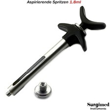 Self Aspirierende Injektionsspritzen Aspiration Zahnmedizin 1.8ml