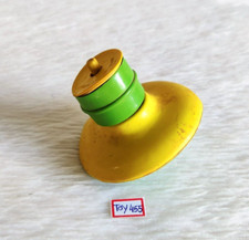 Vintage Spinning Top Plastic Toy England Decor Collectible Old Kids Props TOY455