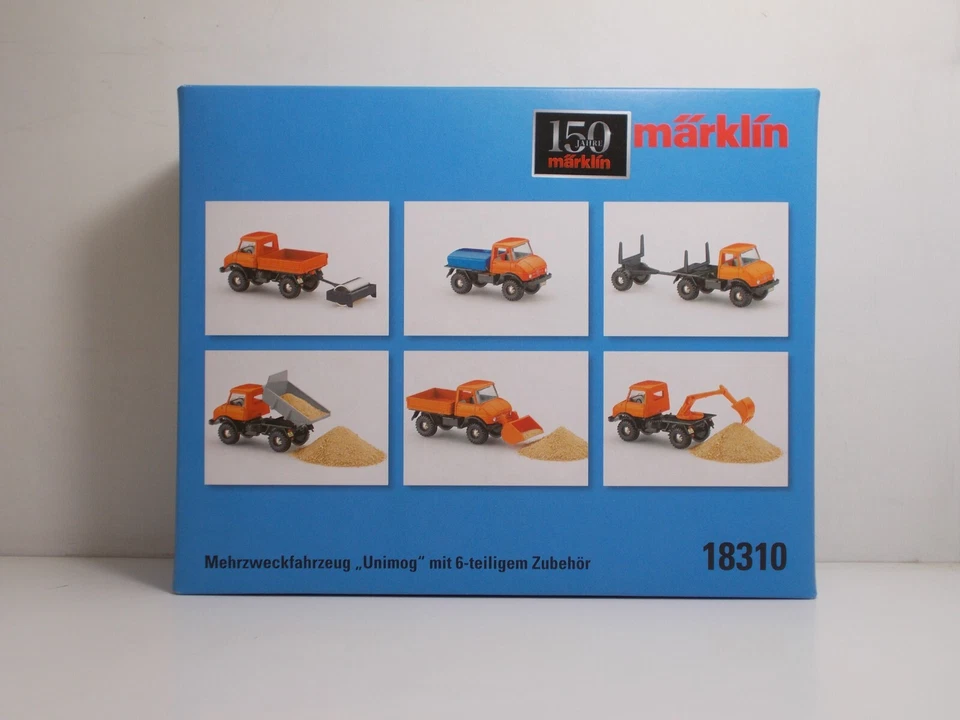 MÄRKLIN 18310 Set UNIMOG 1:43 150th Märklin - Immagine 2 di 3