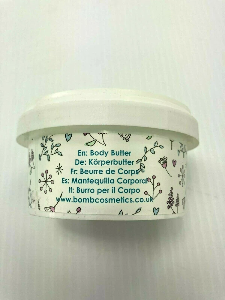 BOMB ANGEL'S DELIGHT BODY BUTTER SHEA BUTTER & SUNFLOWER OIL 7 OZ. JAR NEW - Image 2 of 3
