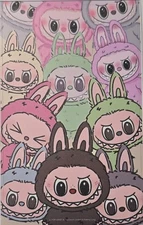 L.A.B.U.B.U.  Credit Card Skin Cover - Wrap Decal Pre-Cut Sticker #2