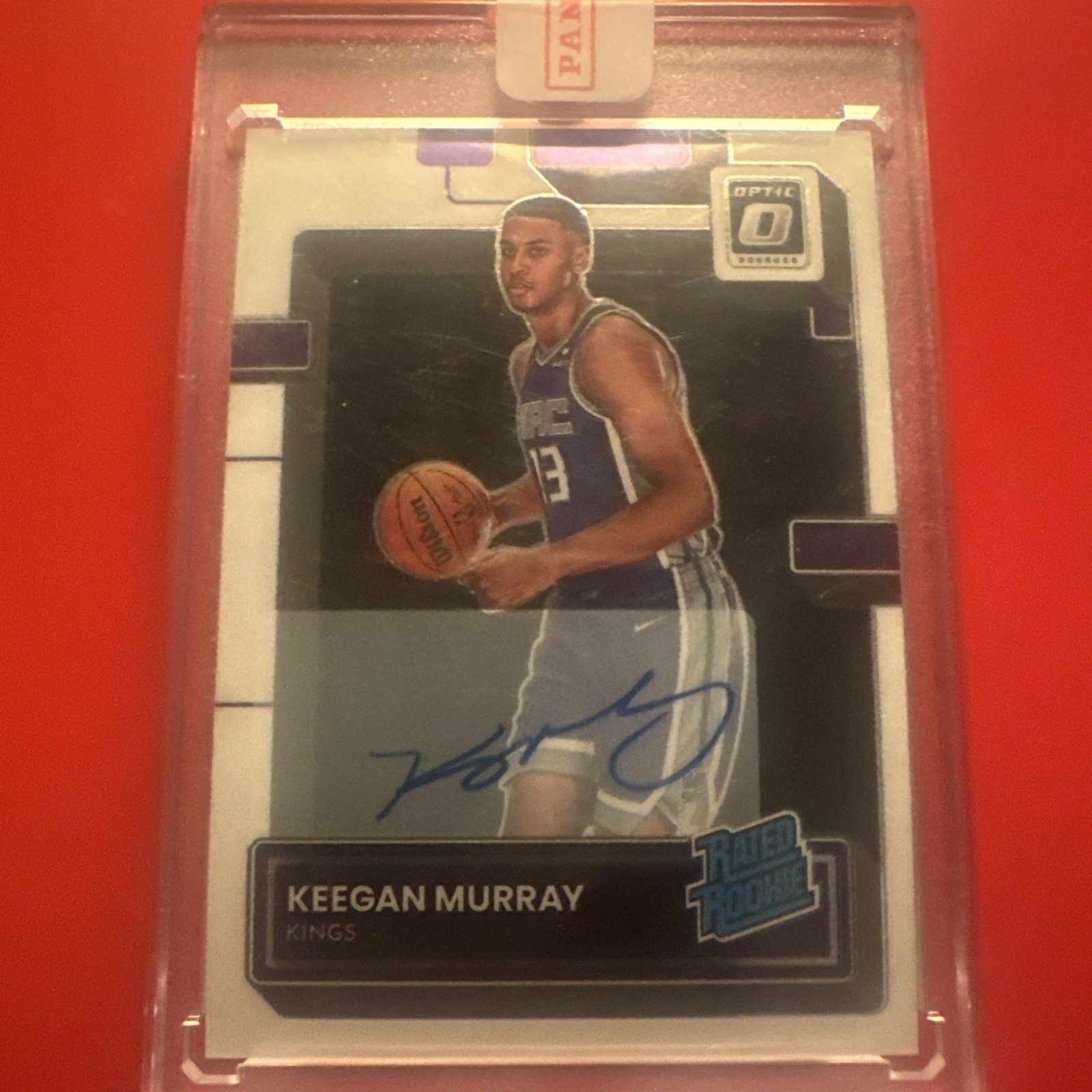 Keegan Murray 2022 Optic #214 Rated Rookie Signatures Price Guide 