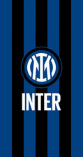 TELO MARE SPUGNA 90x170 OFFICIAL HERMET FC INTER