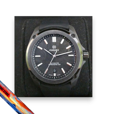 Formex Essence Leggera 41mm Herren Armbanduhr Grau Uhr Forged Carbon SW200-1 JP