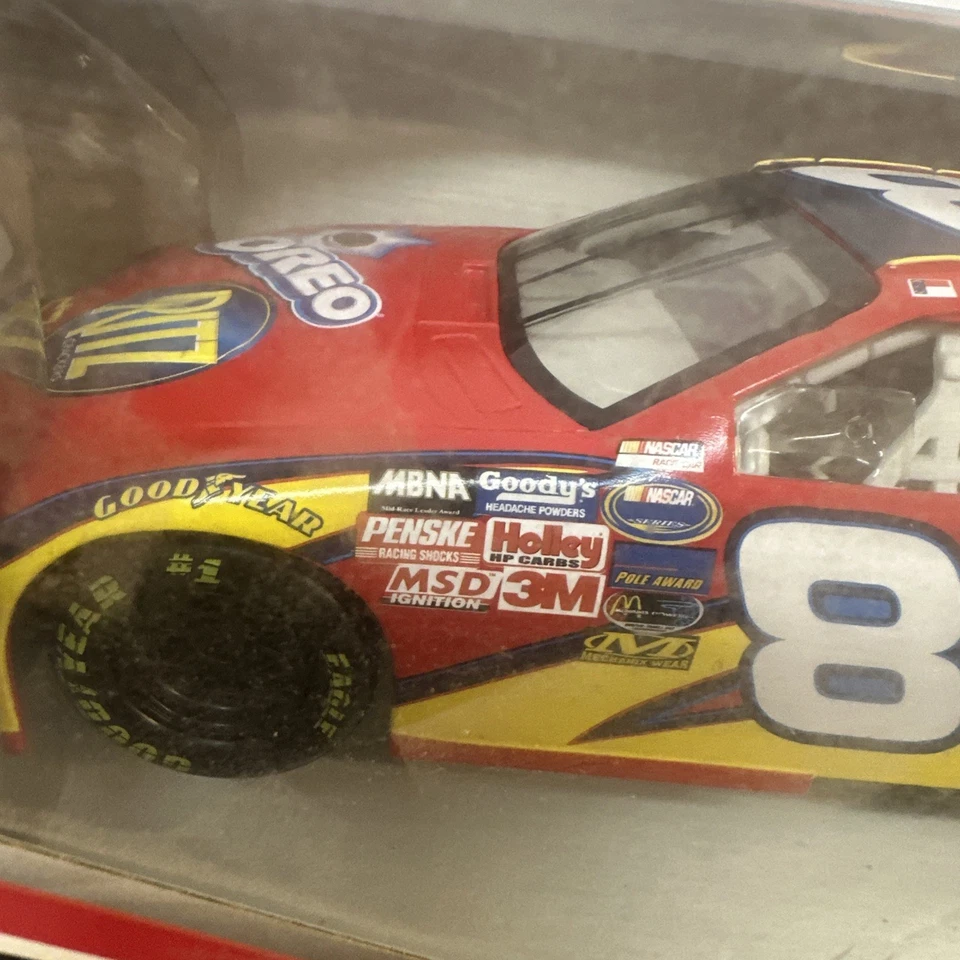 Dale Earnhardt Jr Winners Circle 1/18 Ritz Oreo #81 Car New In Box - Image 2 of 4